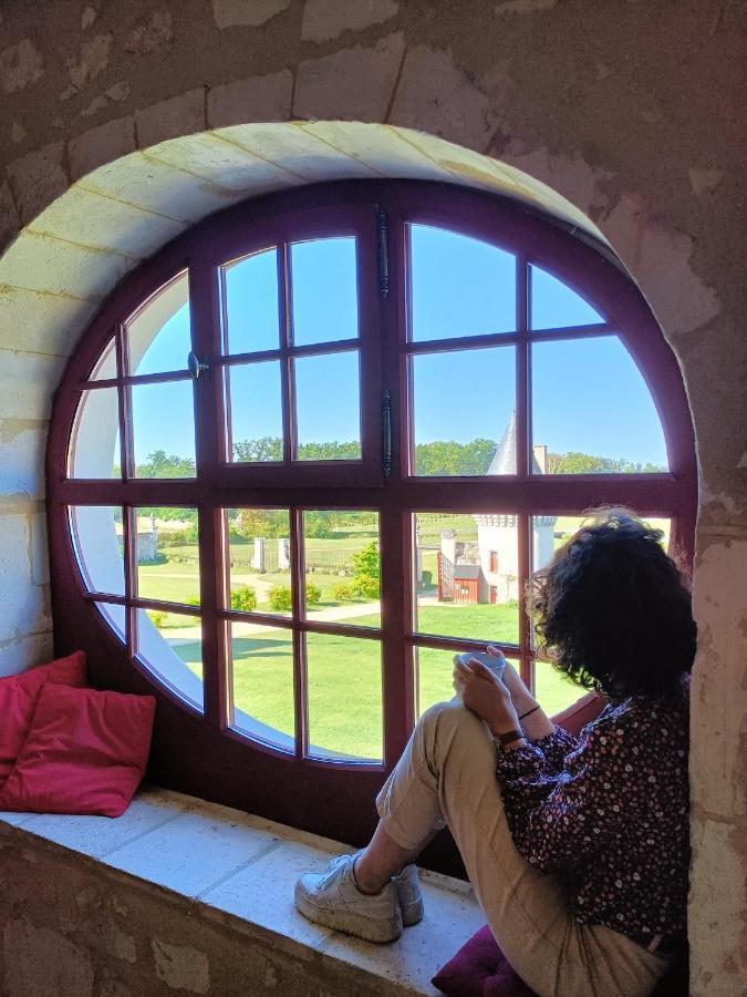 Chambres D'Hotes Au Chateau De Gizeux ภายนอก รูปภาพ